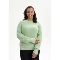 MELA Strickpullover Style GAURI | von MELA | Fairtrade & GOTS zertifiziert, Spring melange, – Produktbild 1 von 1