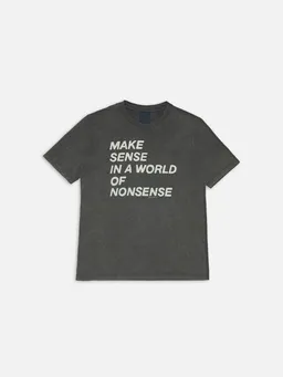 Nudie Jeans Nudie Jeans Joni T-shirt Make Sense - antracite – Produktbild 1 von 1