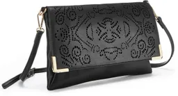 Vivance by Lascana Umhängetasche Clutch,Abendtasche, Minibag, Handtasche, Schultertasche, Crossbody Bag, Handtasche Damen zum Umhängen, mit modischen Cut-Outs – Produktbild 1 von 1
