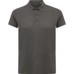 iqoniq Iqoniq Yosemite Damen Piqué-Poloshirt, anthrazit, M – Produktbild 1 von 1