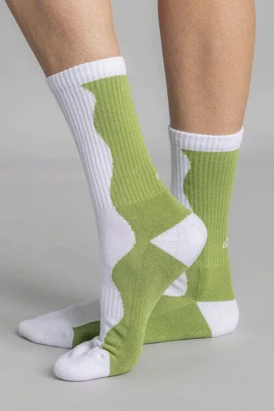 DIRTS dirts Wave Socks, Sage green, – Produktbild 4 von 4