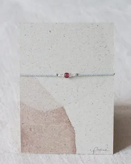 pikfine pikfine Glasperlen Armband "Nila" // silber oder vergoldet – Produktbild 1 von 1