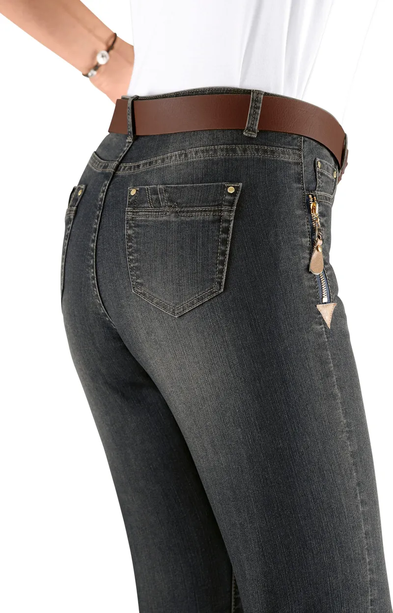 Witt 5-Pocket-Jeans grey-denim, Grey-denim, – Produktbild 3 von 3