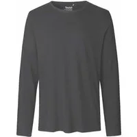 Neutral Neutral® Herren Langarm T-Shirt von Neutral Bio Baumwolle, Charcoal, – Produktbild 1 von 1
