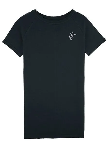 Human Family Human Family Kurzärmeliges Bio Raglan-Kleid "Fancy", Weiss, – Produktbild 3 von 3