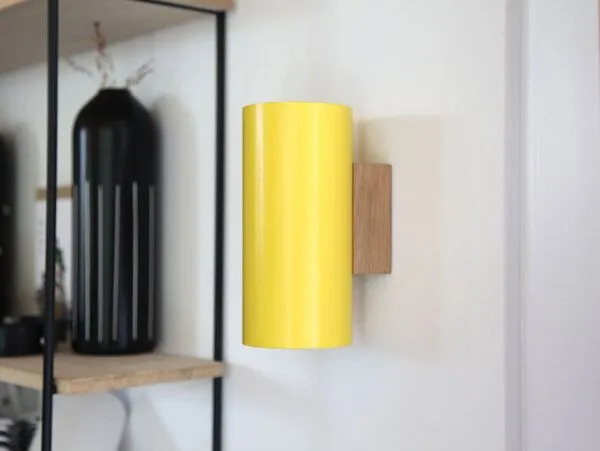 werkvoll werkvoll Doppel Wandleuchte FIRELIGHT, Gelb, – Produktbild 1 von 4