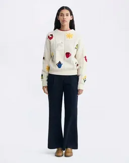 thinking mu thinking mu Pullover Masia Candela aus Wolle – Produktbild 1 von 1