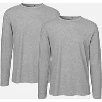 Neutral Neutral® Neutral Doppelpack Long Sleeve Shirt Herren - Bio-Baumwolle – Produktbild 1 von 1