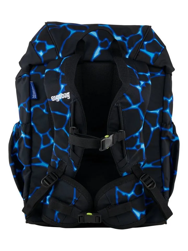 Ergobag Ergobag Kinderrucksack mini, mit Hüft- & Brustgurt für einen ergonomischen Sitz, Blau, – Produktbild 7 von 8