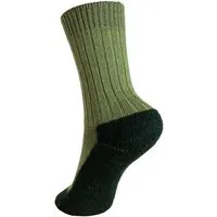 hirsch natur Hirsch Natur Baby- und Kindersocke Trekkingsocke kbT Wolle, Maigrün/tanne, – Produktbild 1 von 1