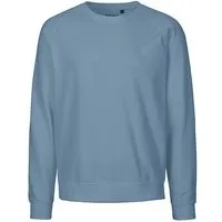Neutral Neutral® Neutral Sweatshirt Pullover Sweater Pulli 100% GOTS Bio Baumwolle, Dusty indigo, – Produktbild 1 von 1