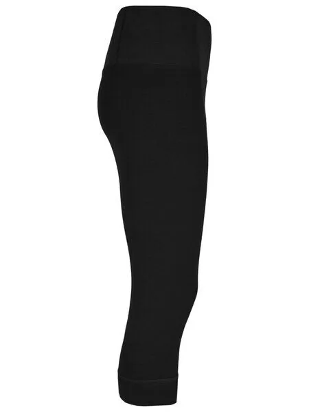nice to meet me nice to meet me Essential Capri - Yoga Leggings, Deep black, – Produktbild 3 von 4