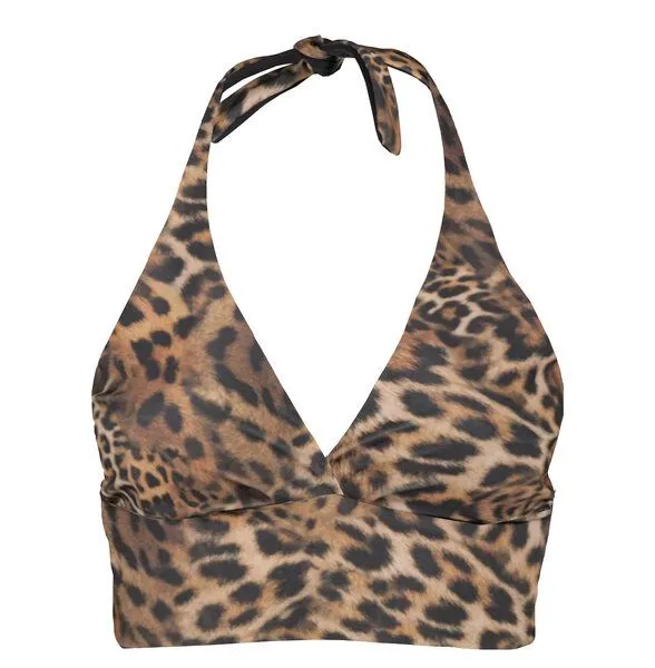 Frija Omina Frija Omina Recycling Bikinitop Fjordella Muster, Leo (schwarz), – Produktbild 1 von 1