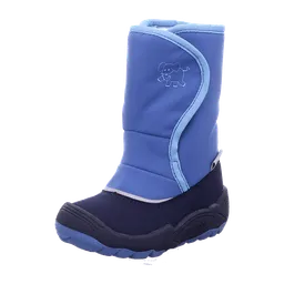 Affenzahn Affenzahn Elephant Snow Boot 0149130052 Blau - Stiefel mit Futter - Barfußschuhe KINDER, Blau für Kinder, blau, Größe 28 EU – Produktbild 1 von 1