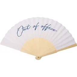 Vinga VINGA Out-of-office Handfächer, weiß, navy blau – Produktbild 1 von 1