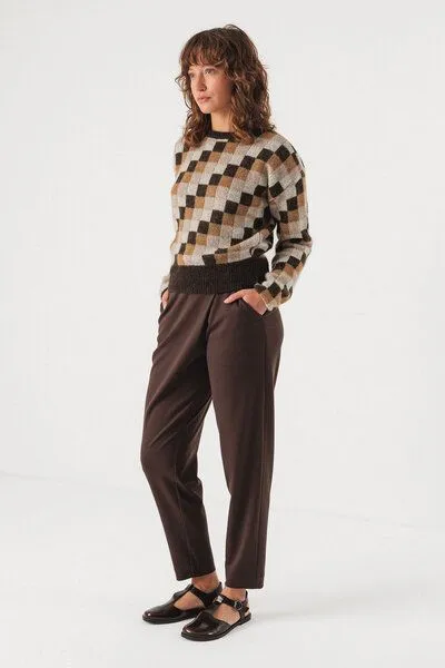 SKFK SKFK Strickpullover AITZA, Multicolour, – Produktbild 4 von 4