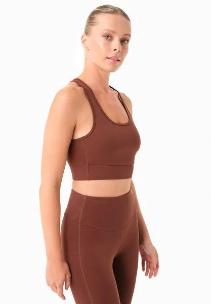 ORGANICATION ORGANICATION BIANNCA | Bralette aus Bio-Baumwolle, Coffee brown, – Produktbild 1 von 4