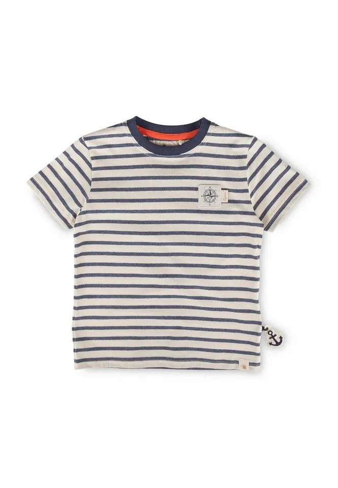 sigikid sigikid T-Shirt Ahoi Little Pirate für Kinder Jungen (1-tlg), Blau, – Produktbild 1 von 4
