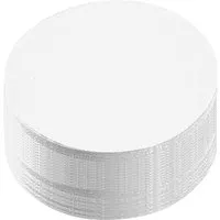 250 Blatt Moderationspapier Kreise 9,5 cm weiß – Produktbild 1 von 1