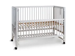 tiSsi® Beistell- und Babybett Hajo Buche 120 x 60 cm, weiß – Produktbild 1 von 1