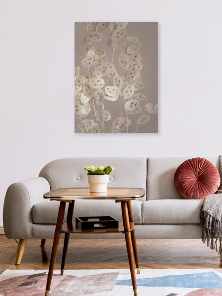 Photocircle Photocircle Poster / Leinwandbild - cream grey confetti plant – Produktbild 2 von 4