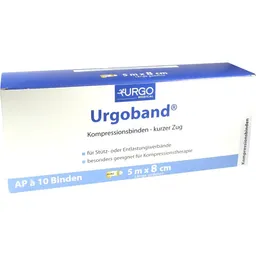 Urgo URGOBAND Kurzzugbinde 8 cmx5 m 10 St Binden – Produktbild 1 von 1