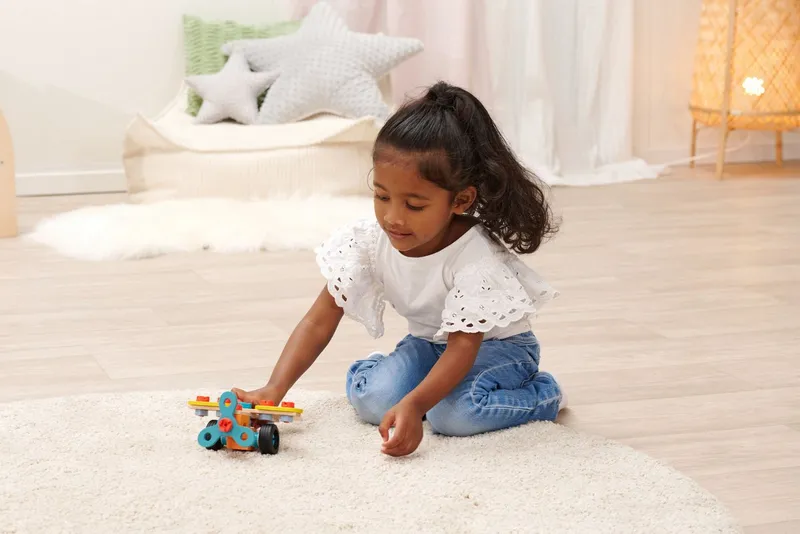eichhorn eichhorn Constructor Mini Flugzeug Konstruktionsspielsteine, (35 St), Bunt, – Produktbild 5 von 5