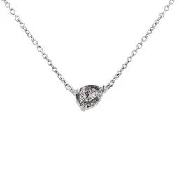 Eppi Eppi Halskette mit Salt and Pepper Diamant in Birnenform Maliah – Produktbild 1 von 1