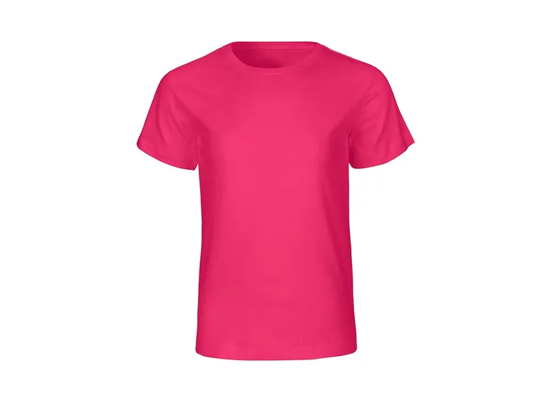 Neutral Neutral Bio-Kinder T-Shirt mit Rundhalsausschnitt pink, Gr. 92/98 – Produktbild 1 von 2