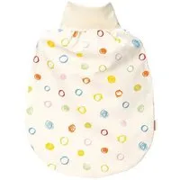 Cotonea Cotonea Bio Strampelsack mit Teddyplüsch-Futter, Design: kritzelkreise (mehrfarbig), – Produktbild 1 von 1
