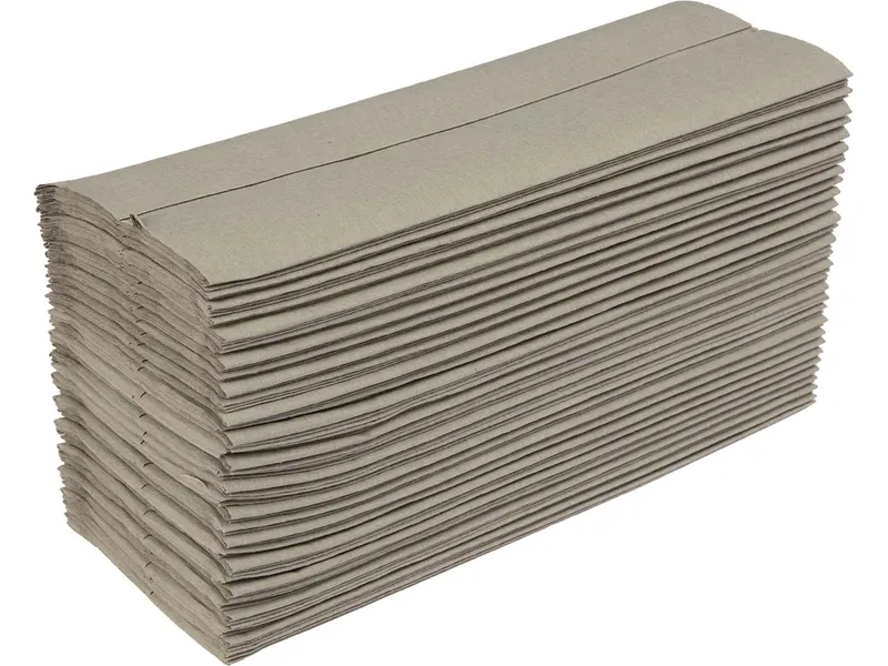 Fripa Fripa Papierhandtücher 25 x 50 cm, 1-lagig, natur, C-Falz, 2.400 Stk. – Produktbild 2 von 3
