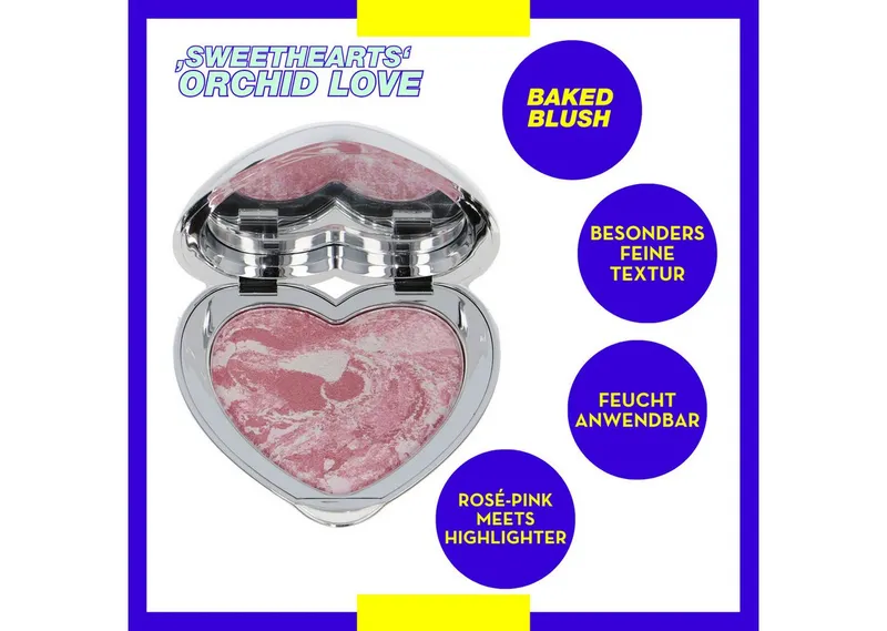 ZMILE COSMETICS Kosmetik-Set "Sweethearts" Orchid Love - Geschenk von Herzen, 3-tlg. – Produktbild 3 von 3