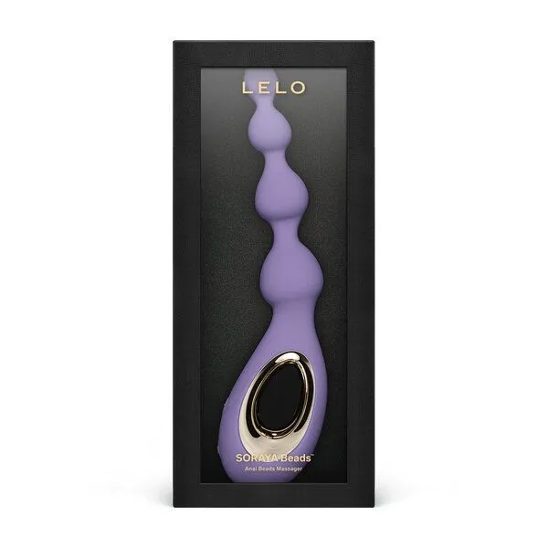LELO Analvibrator mit Perlen - LELO SORAYA Beads, Lila, – Produktbild 2 von 4