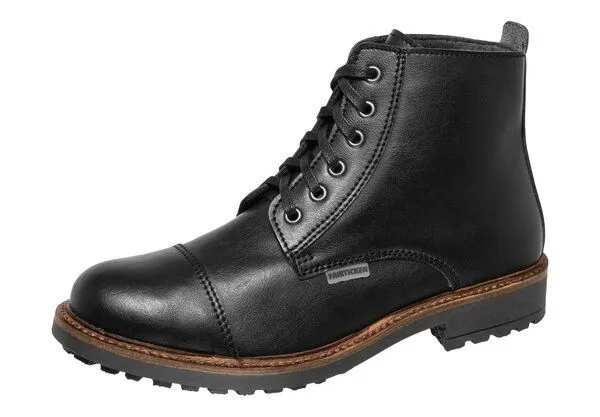 Fairticken Fairticken Vegane gefütterte Unisex Boots PERAL, Schwarz, – Produktbild 2 von 4