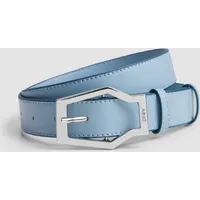 Prev Prev Damen vegan Gürtel Karel Midi Naia Hellblau, Hellblau, – Produktbild 1 von 1