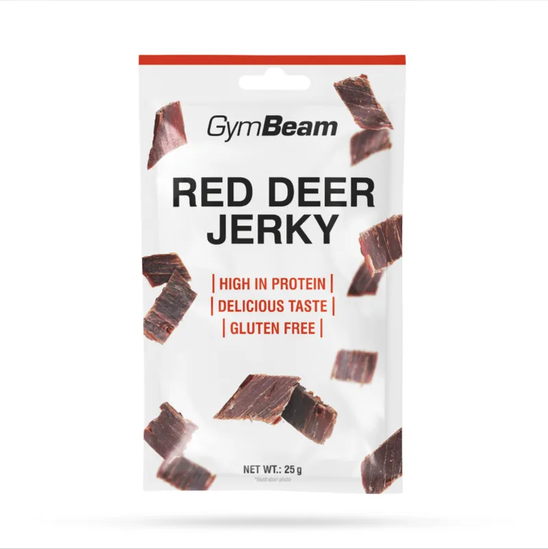 GymBeam Food GymBeam Rotwild Jerky 25 g – Produktbild 1 von 1
