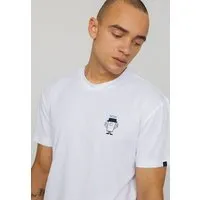 recolution Herren T-Shirt aus Bio-Baumwolle - AGAVE MOIN COFFEE - recolution, White (weiß), – Produktbild 1 von 1