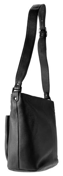 Alpenleder Alpenleder Umhängetasche GRAZ, Schwarz, – Produktbild 2 von 4