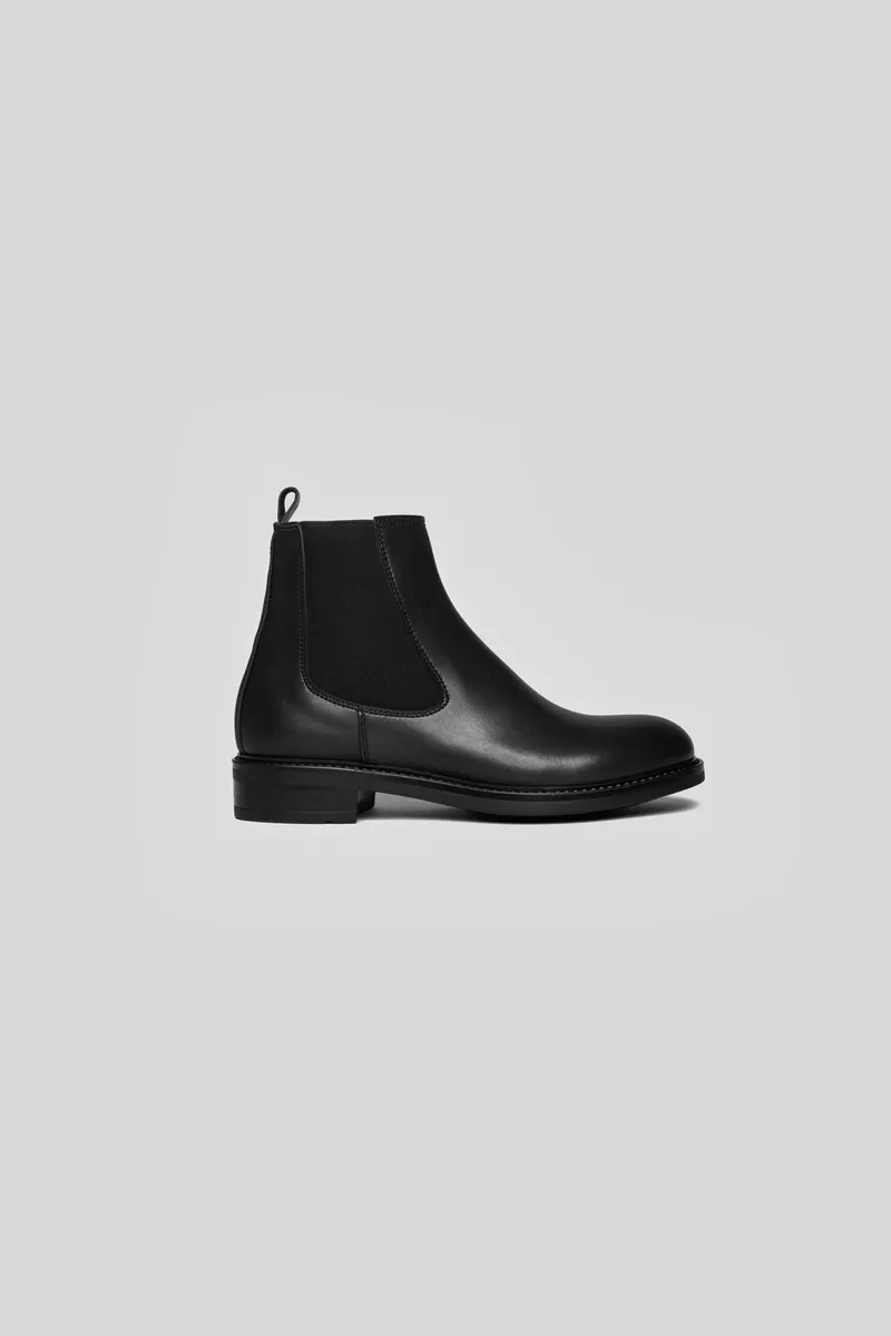 Solari Milano Solari Milano Damen vegan Chelsea Boots Damen Schwarz, Schwarz, – Produktbild 1 von 2