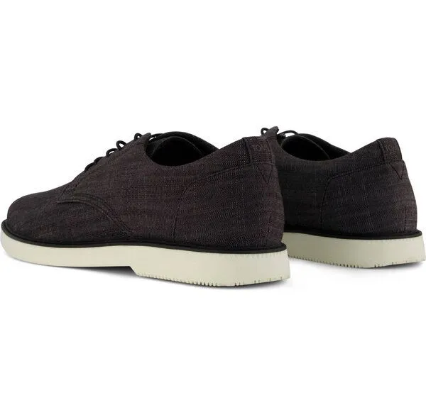 TOMS TOMS Vegane Männer Oxford Schuhe JOSHUA, Schwarz, – Produktbild 3 von 4