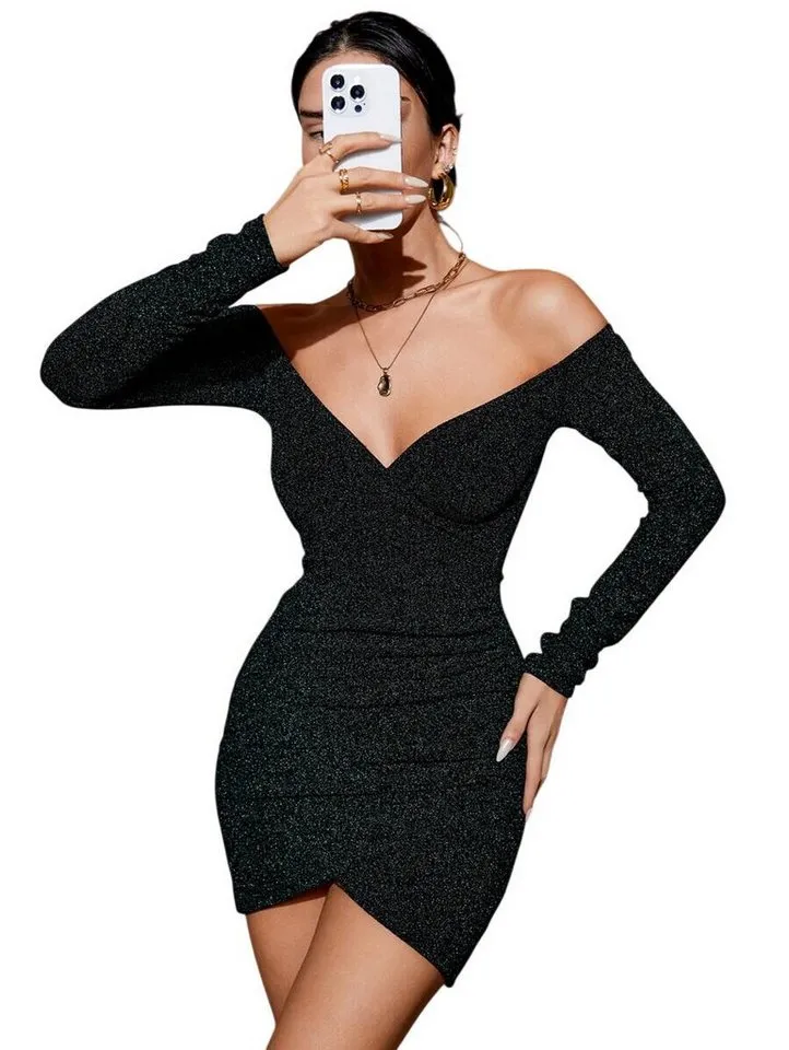 ocoza Minikleid Jones Mini Kleid, Grün, – Produktbild 3 von 5