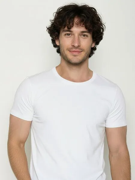 GreenBomb GREENBOMB Basic Guide - Sportliches T-Shirt aus Bio-Baumwolle / GOTS / Fair & Vegan, Weiß (white), – Produktbild 2 von 4