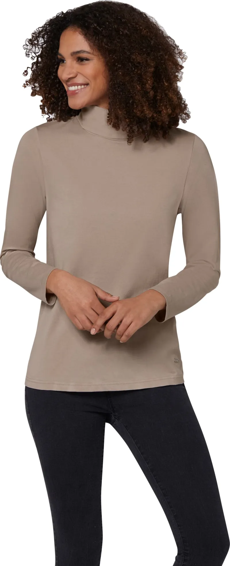 Witt Rollkragenshirt sesam, Sesam, – Produktbild 2 von 2