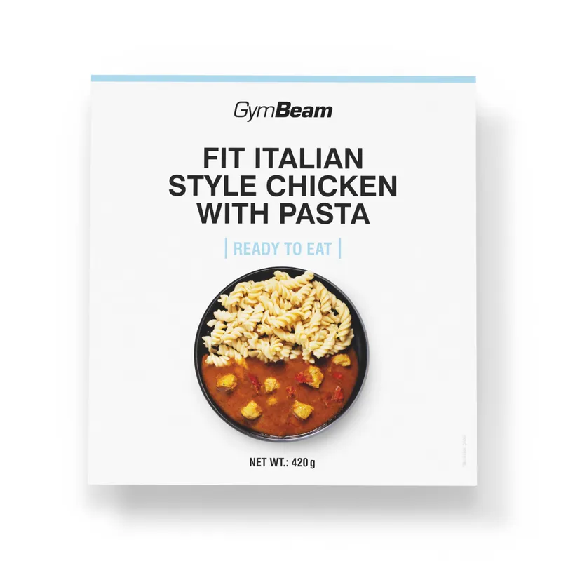 GymBeam Food GymBeam FIT Hühnchen mit Nudeln nach italienischer Art 420 g – Produktbild 1 von 1