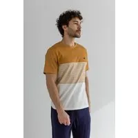 TWOTHIRDS TWOTHIRDS Herren vegan T-Shirt Saint Pierre Senf – Produktbild 1 von 1