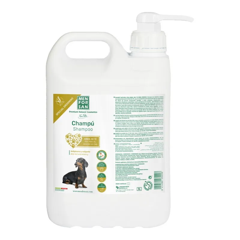 MENFORSAN MENFORSAN Shampoo Hund Teebaum Karamell (5 L) – Produktbild 1 von 2