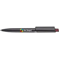 RITTER CARES RITTER CARES Kugelschreiber 'Crest Recycled' schwarz/rubin-rot – Produktbild 1 von 1