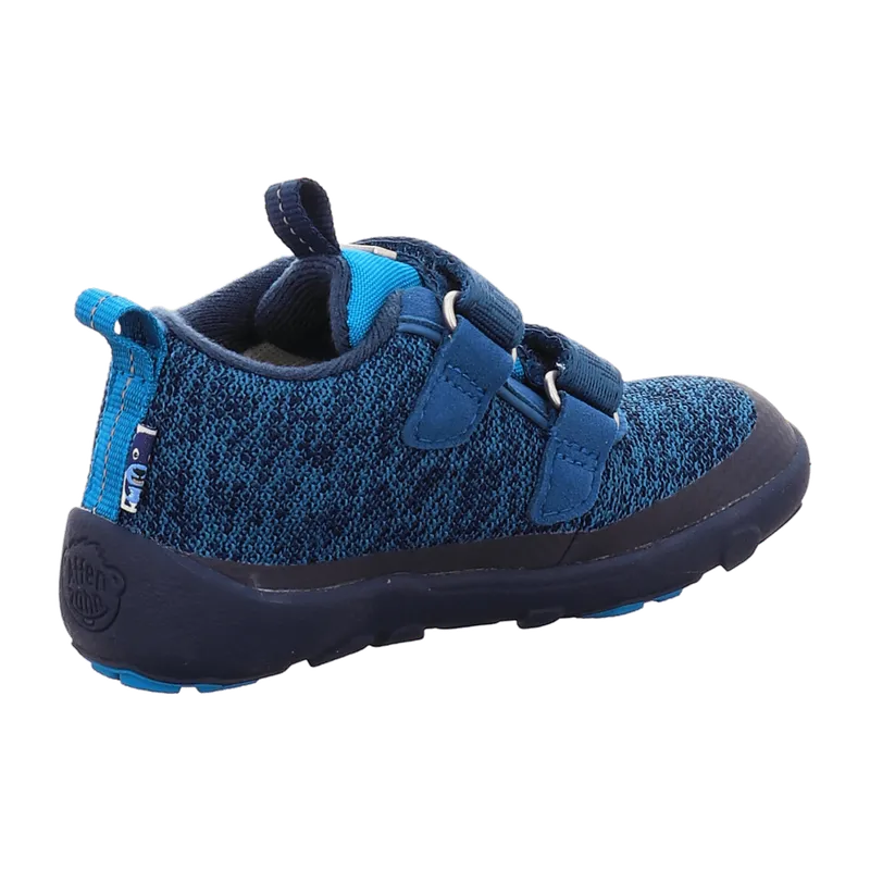 Affenzahn Affenzahn Minimal Happy Lowboot Bear für Kinder, blau, Größe 24 EU, Blau, – Produktbild 5 von 7