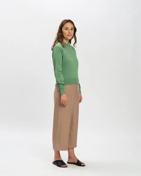 MATONA Matona Feinstrickpullover für Frauen / Flower Sweater, Bean, – Produktbild 3 von 4
