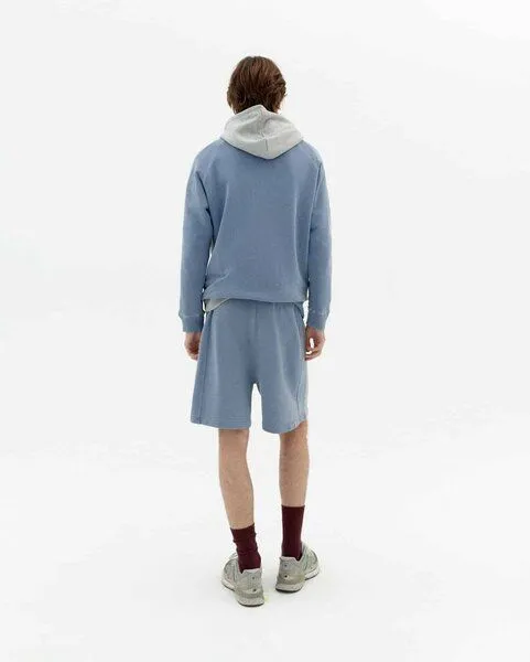 thinking mu thinking mu FTP - Unisex Shorts aus Bio-Baumwolle, Indigofera, – Produktbild 2 von 3